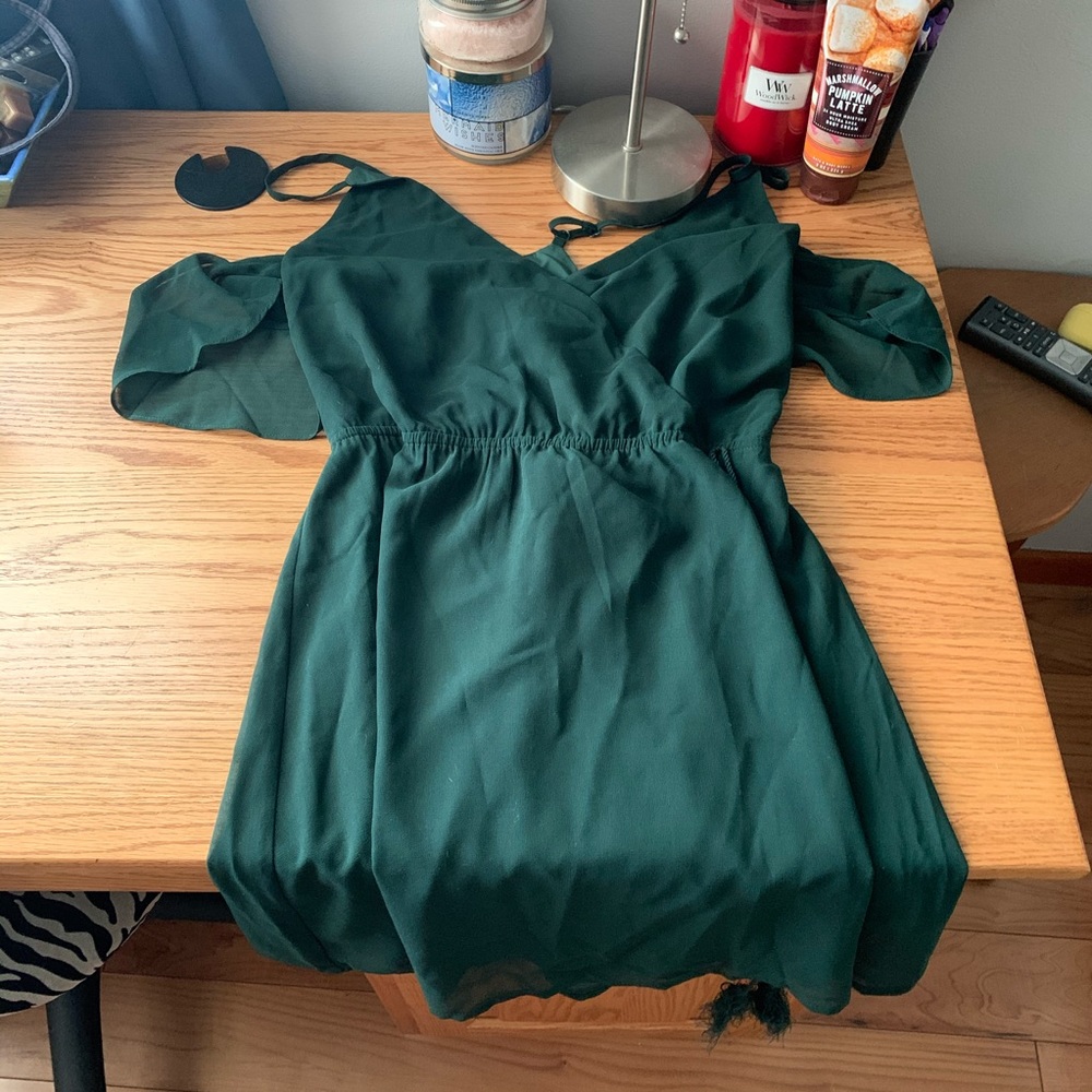 Tobi Green Semi Dress